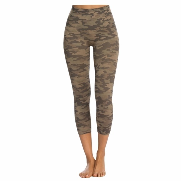Spanx Look At Me Now desert camo leggings XL - Picture 3 of 9